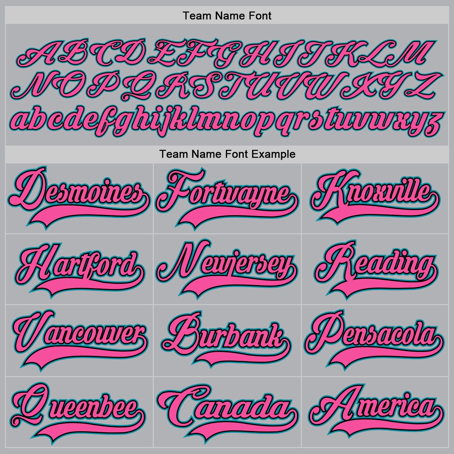 Custom Gray Teal Black-Pink Hockey Jersey