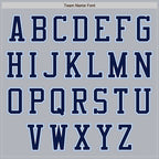 Custom Gray Navy-Light Blue Authentic Baseball Jersey