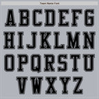 Custom Gray Black Authentic Baseball Jersey