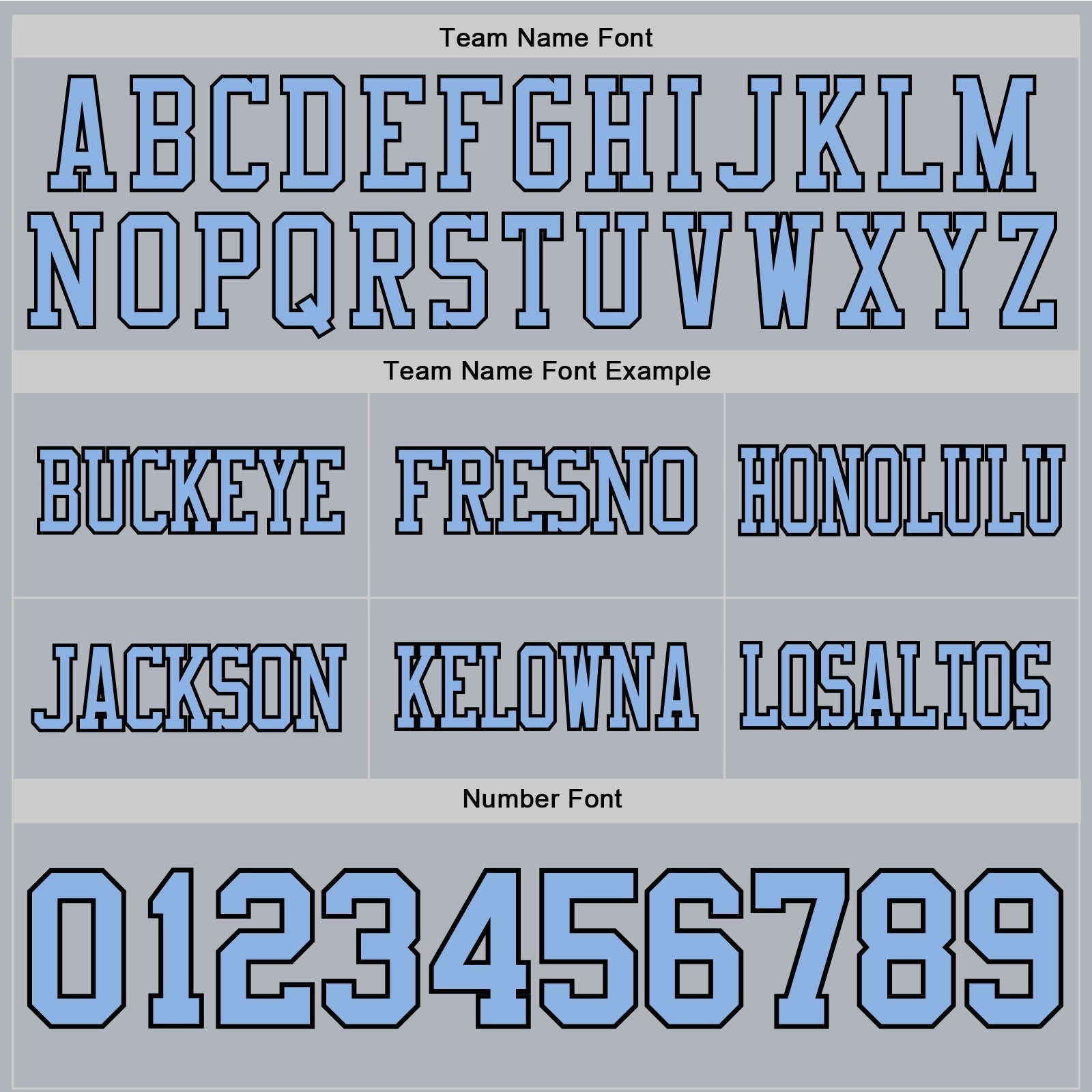 Custom Gray Light Blue-Black Authentic Football Jersey