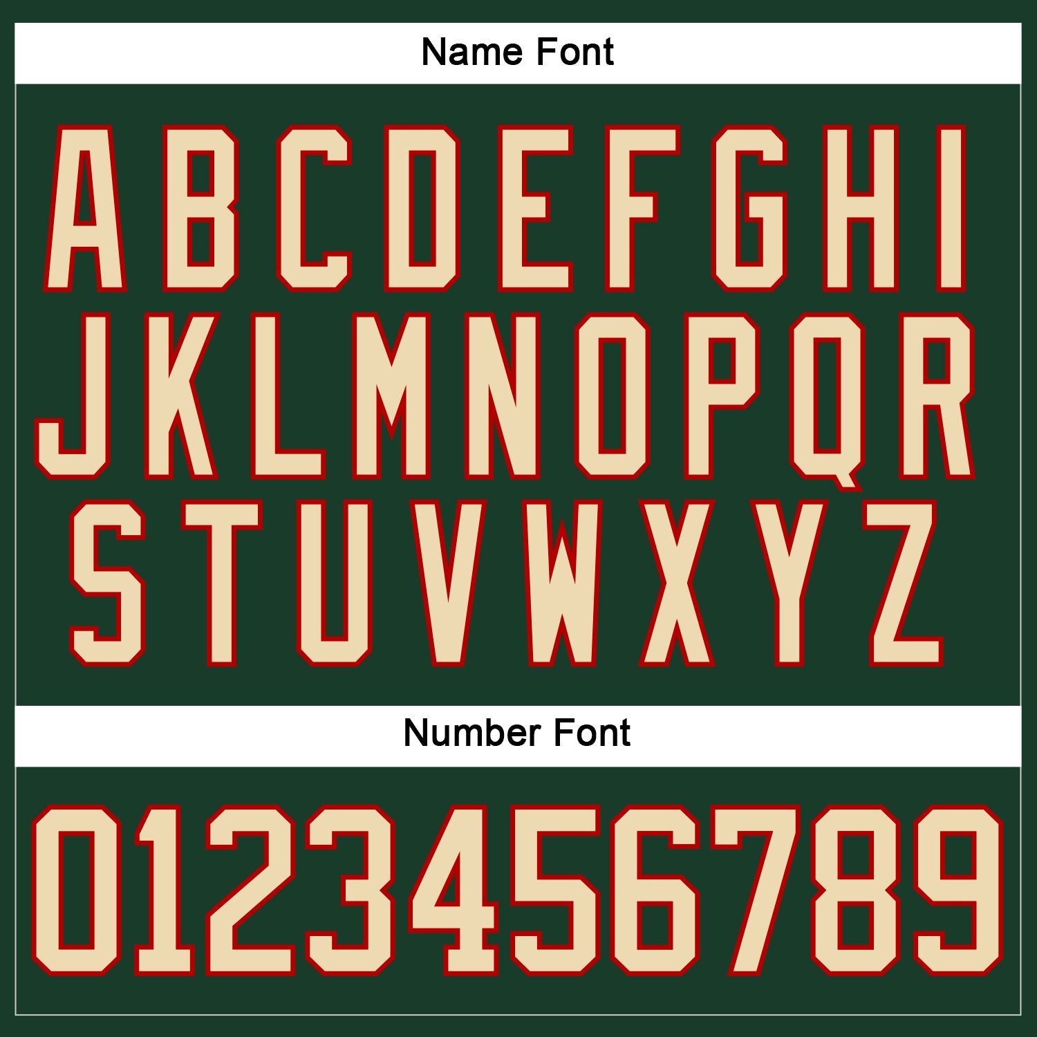 Custom Green Cream-Red Hockey Lace Neck Jersey