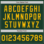 Custom Green Gold Authentic Baseball Jersey