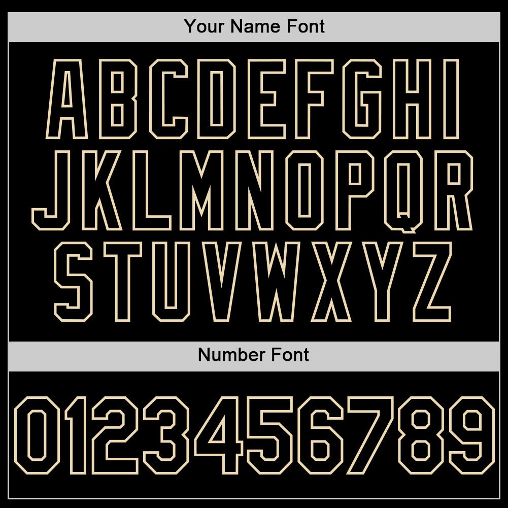 Custom Black Cream Bomber Full-Snap Varsity Letterman Lapel Collar Byron Jacket