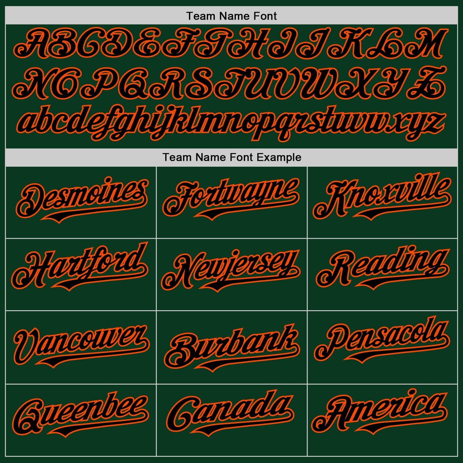 Custom Green Black-Orange Bomber Full-Snap Varsity Letterman Two Tone Hoodie Jacket