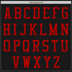 Custom Black Red Bomber Varsity Letterman Two Tone Zipper Jacket