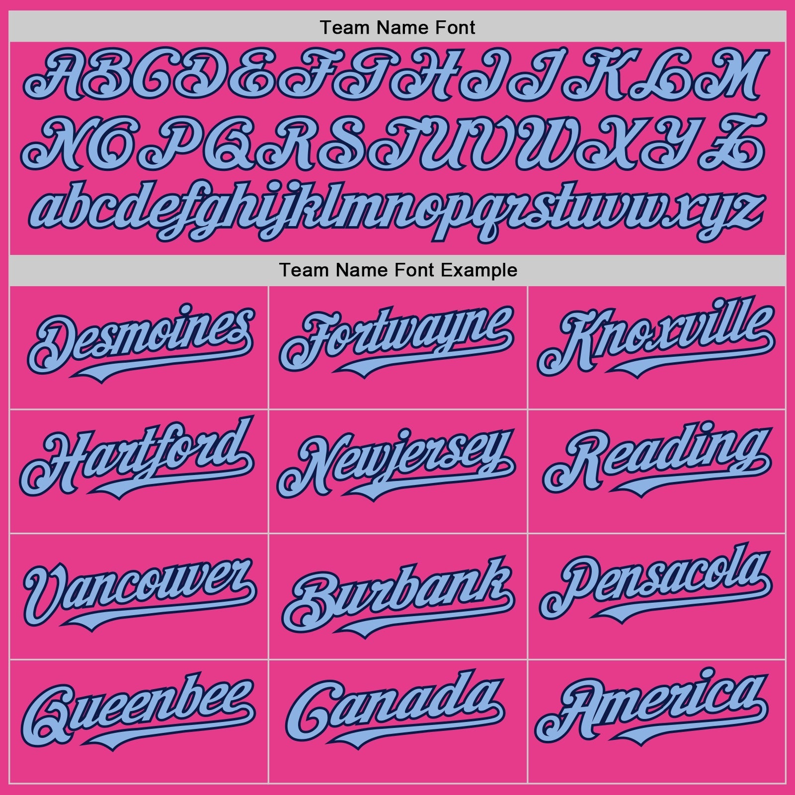 Custom Pink Light Blue-Navy Bomber Full-Snap Varsity Letterman Two Tone Hoodie Jacket