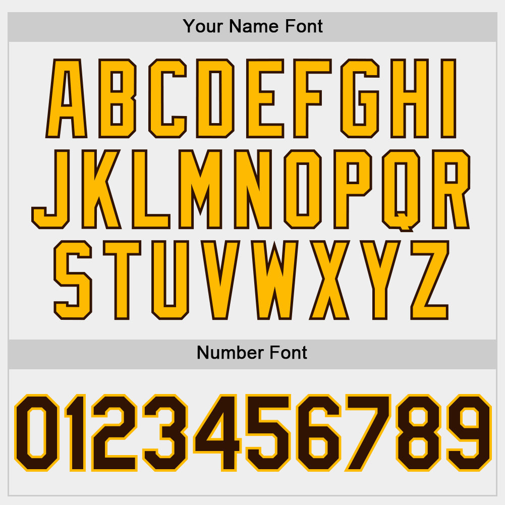 Custom White Brown-Gold Bomber Full-Snap Varsity Letterman Two Tone Hoodie Jacket