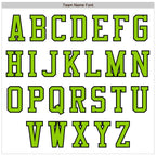 Custom White Neon Green-Black Bomber Varsity Letterman Two Tone Zipper Jacket