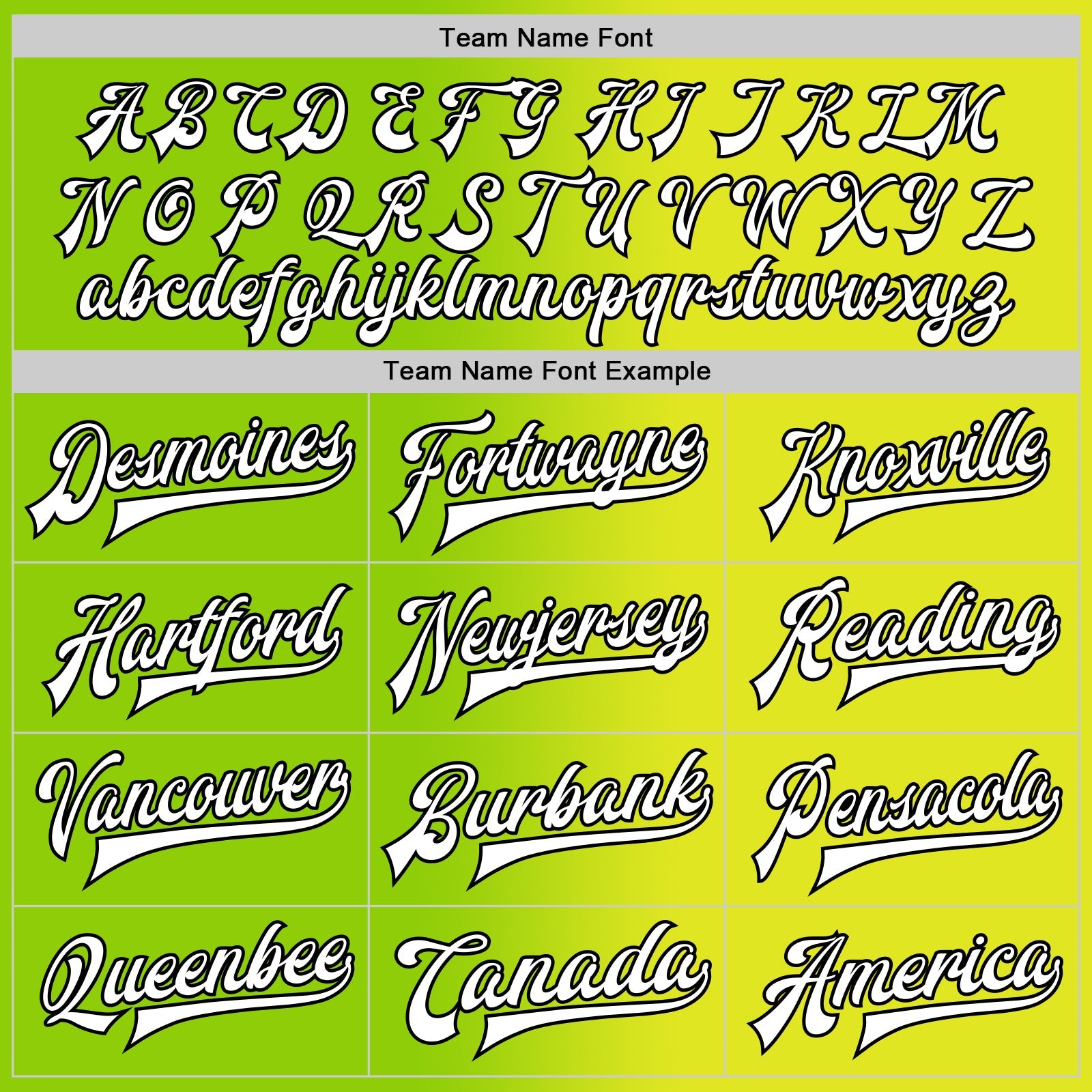 Custom Neon Yellow White Neon Green-Black Bomber Full-Snap Varsity Letterman Gradient Fashion Jacket