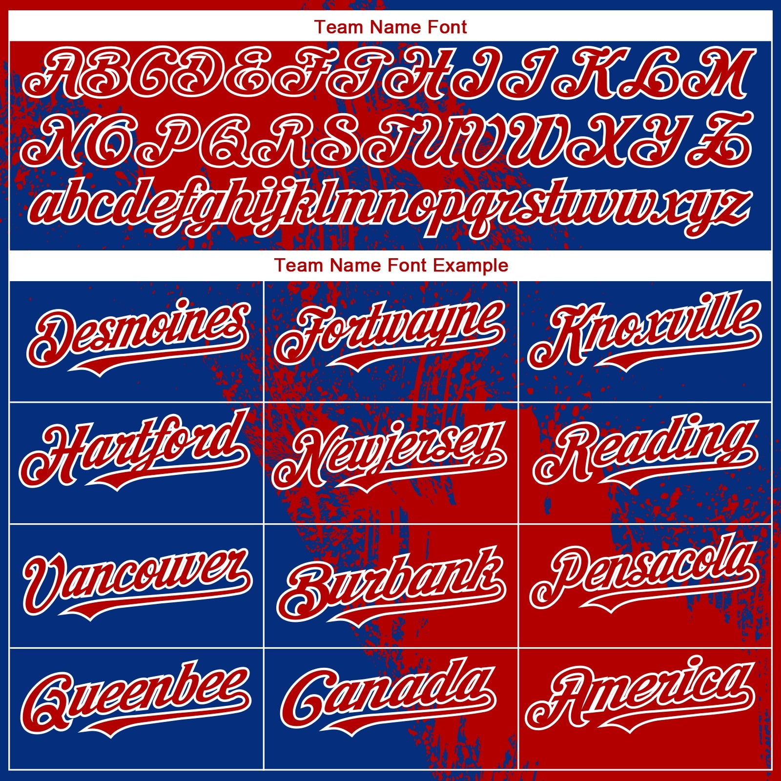 Custom Royal Red-White Abstract Brush Stroke 3D Pattern Design Bomber Full-Snap Varsity Letterman Hoodie Jacket