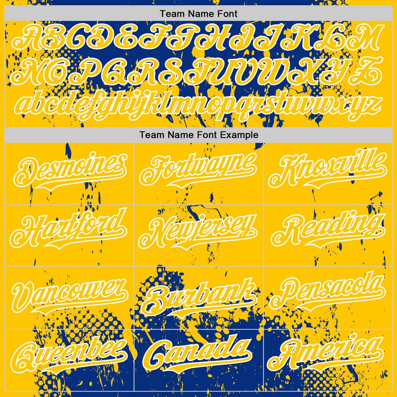 Custom Royal Yellow-White Splash Art 3D Pattern Design Bomber Full-Snap Varsity Letterman Hoodie Jacket