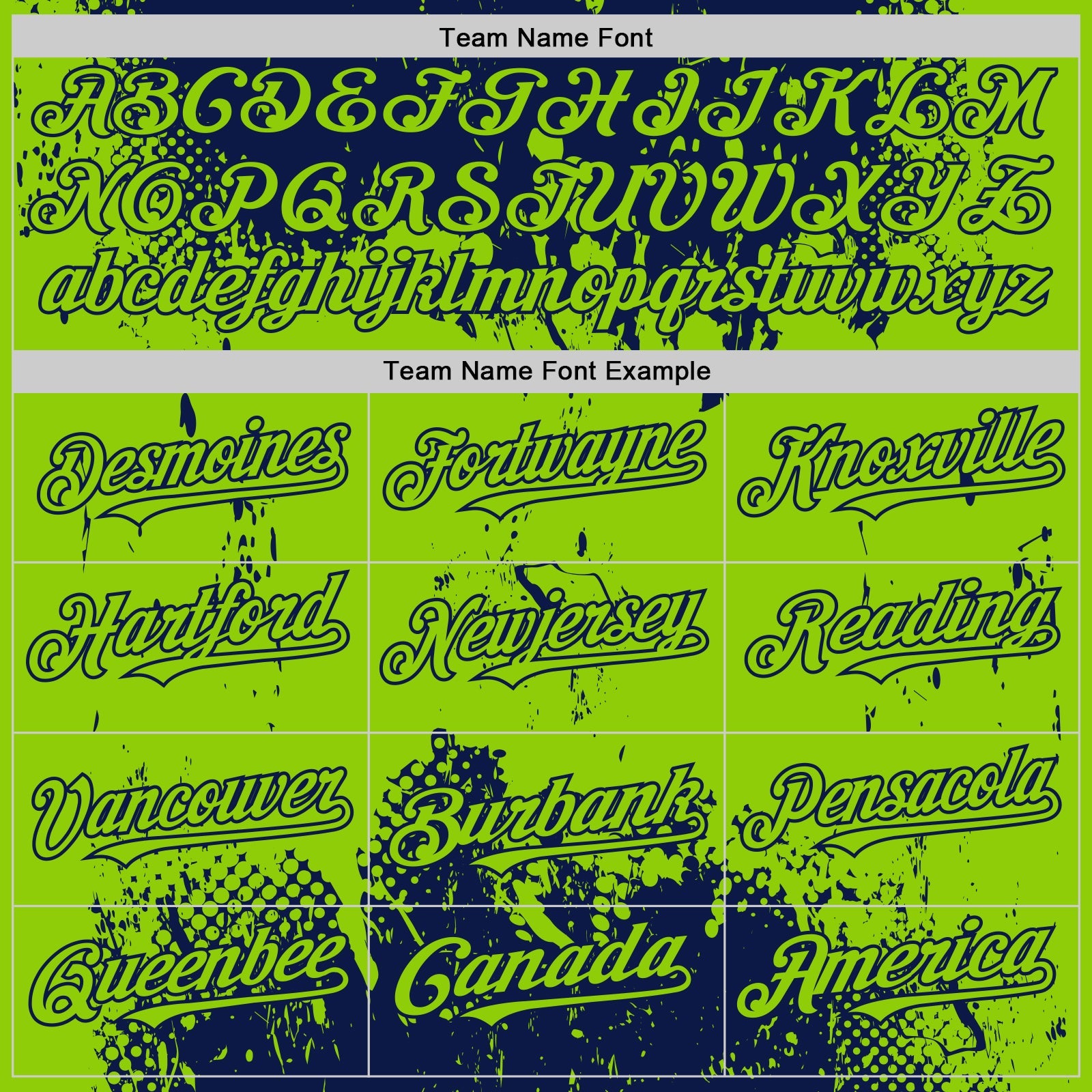 Custom Navy Neon Green Splash Art 3D Pattern Design Bomber Full-Snap Varsity Letterman Hoodie Jacket