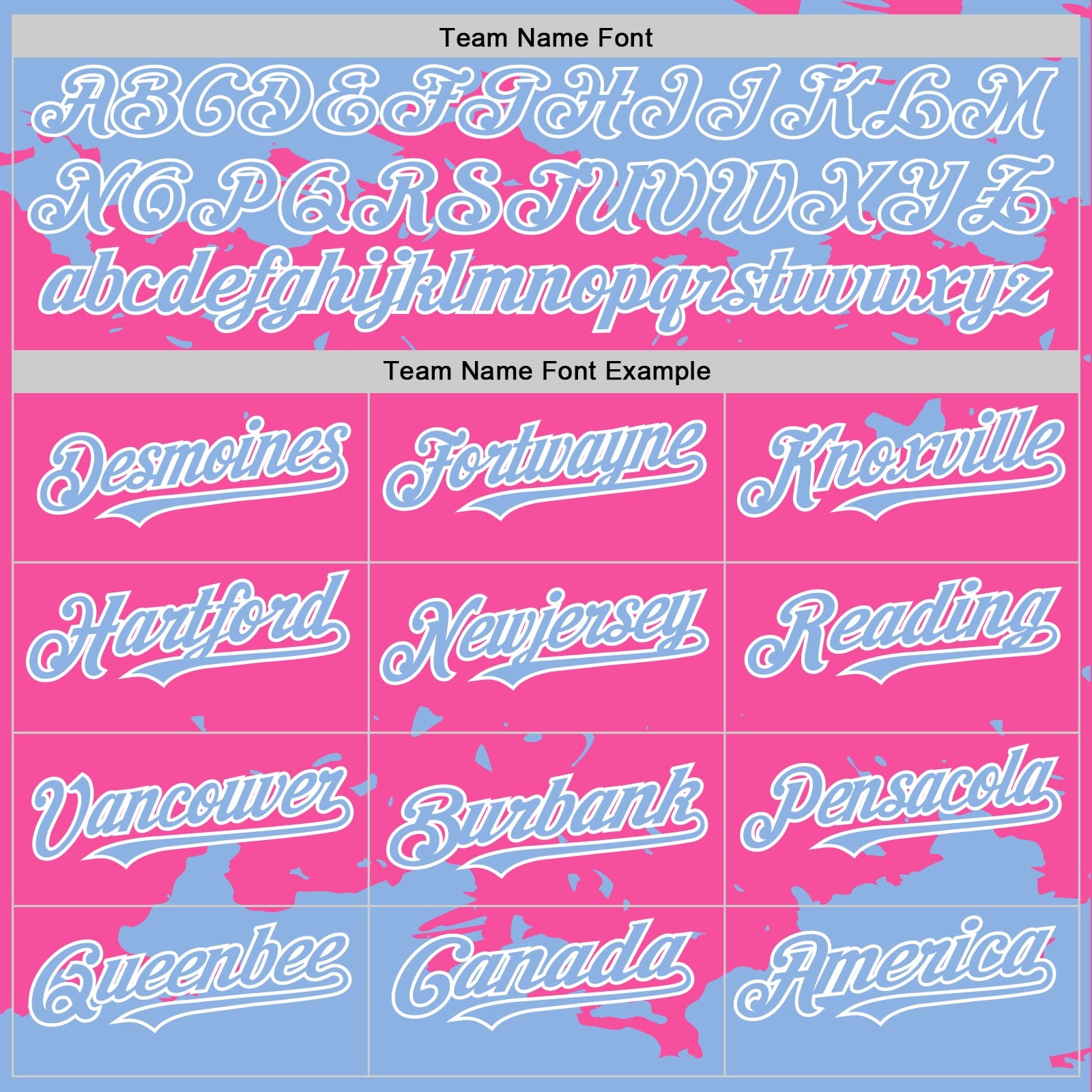 Custom Pink Light Blue-White Splash Art 3D Pattern Design Bomber Full-Snap Varsity Letterman Hoodie Jacket