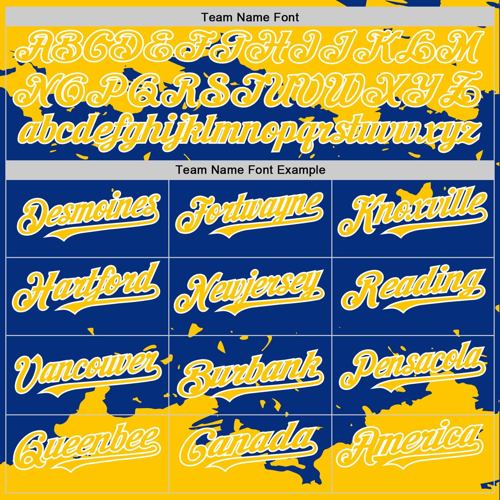 Custom Royal Yellow-White Splash Art 3D Pattern Design Bomber Full-Snap Varsity Letterman Hoodie Jacket