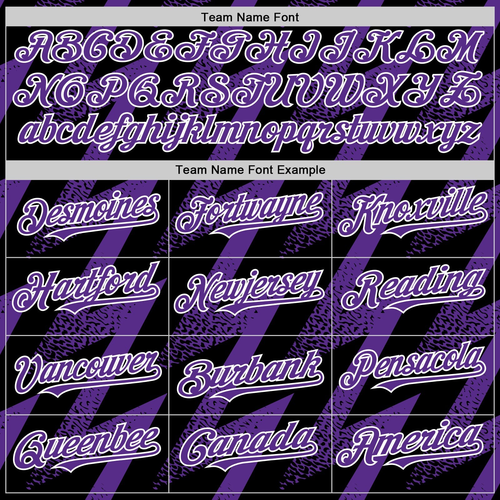Custom Black Purple-White Zigzag Shape 3D Pattern Design Bomber Full-Snap Varsity Letterman Hoodie Jacket