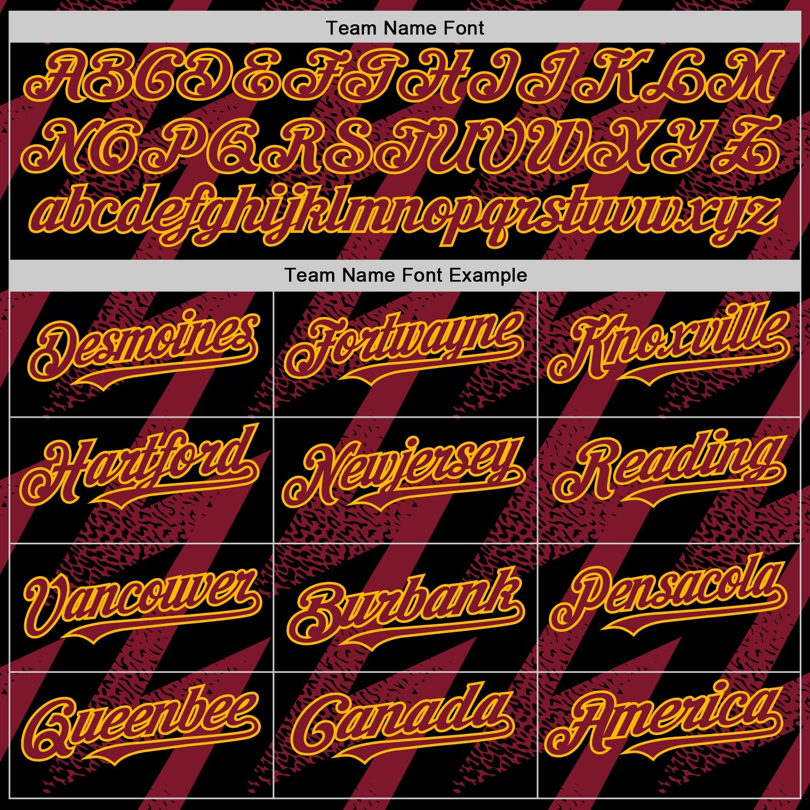 Custom Black Crimson-Gold Zigzag Shape 3D Pattern Design Bomber Full-Snap Varsity Letterman Hoodie Jacket