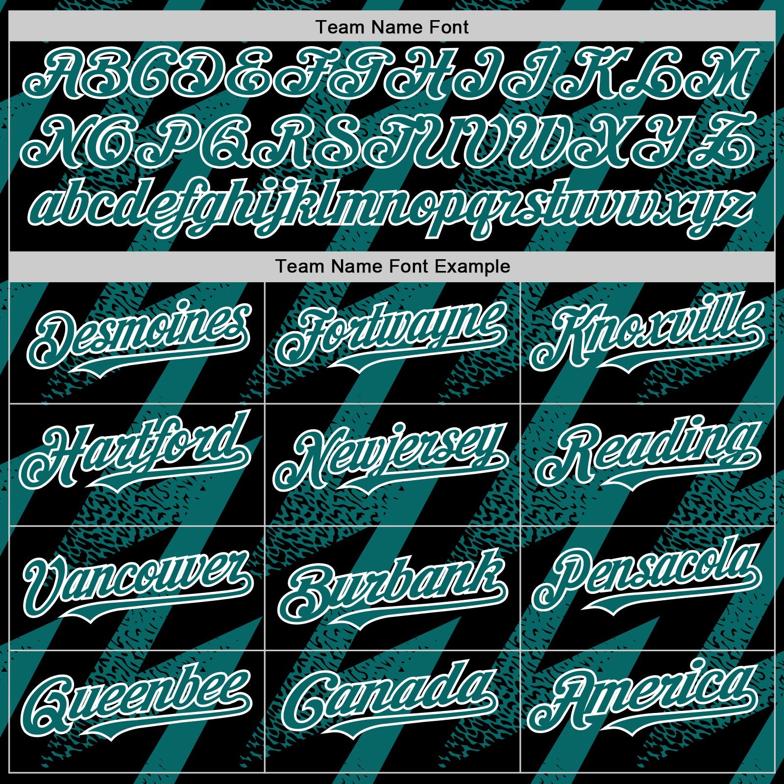 Custom Black Teal-White Zigzag Shape 3D Pattern Design Bomber Full-Snap Varsity Letterman Hoodie Jacket
