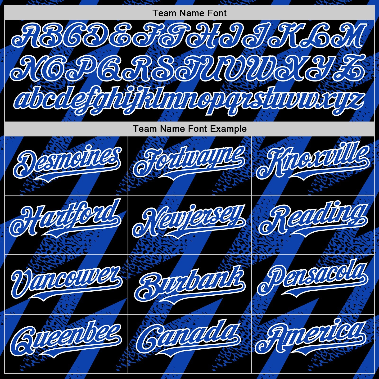 Custom Black Thunder Blue-White Zigzag Shape 3D Pattern Design Bomber Full-Snap Varsity Letterman Hoodie Jacket