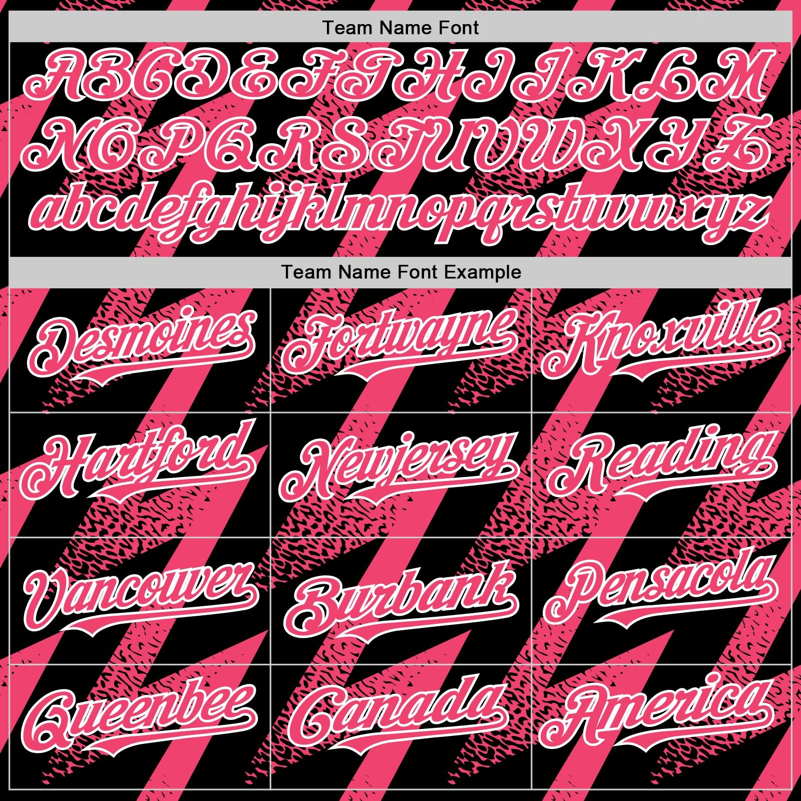 Custom Black Neon Pink-White Zigzag Shape 3D Pattern Design Bomber Full-Snap Varsity Letterman Hoodie Jacket