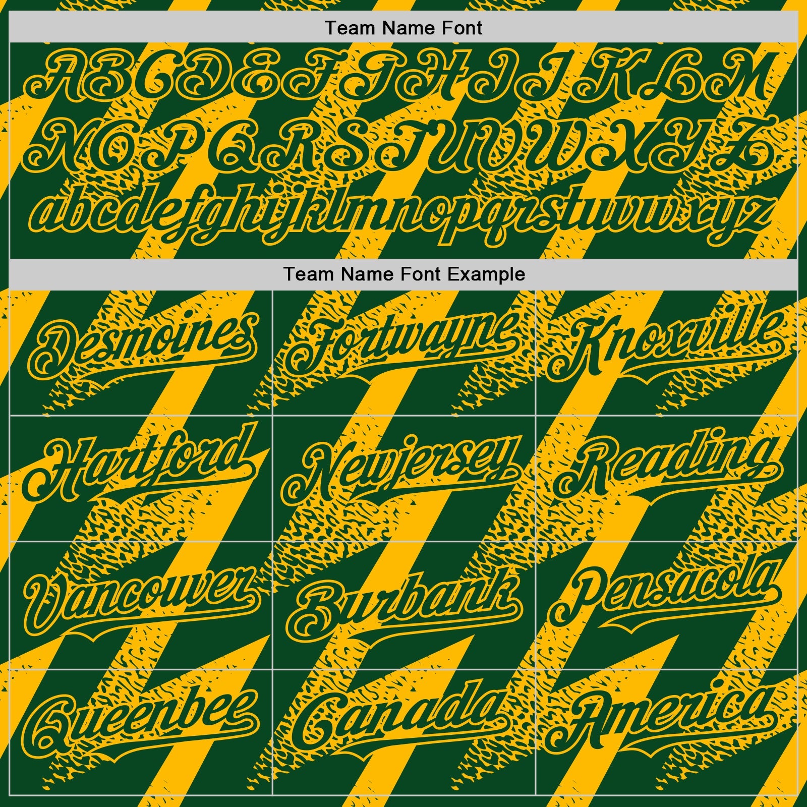 Custom Green Gold Zigzag Shape 3D Pattern Design Bomber Full-Snap Varsity Letterman Hoodie Jacket