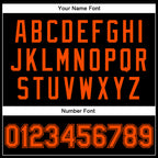 Custom Black Orange-Black Bomber Full-Snap Varsity Faux Leather Letterman Jacket