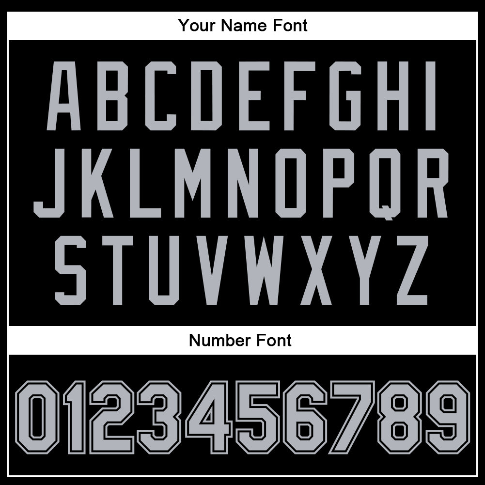 Custom Black Gray-Black Bomber Full-Snap Varsity Faux Leather Letterman Jacket