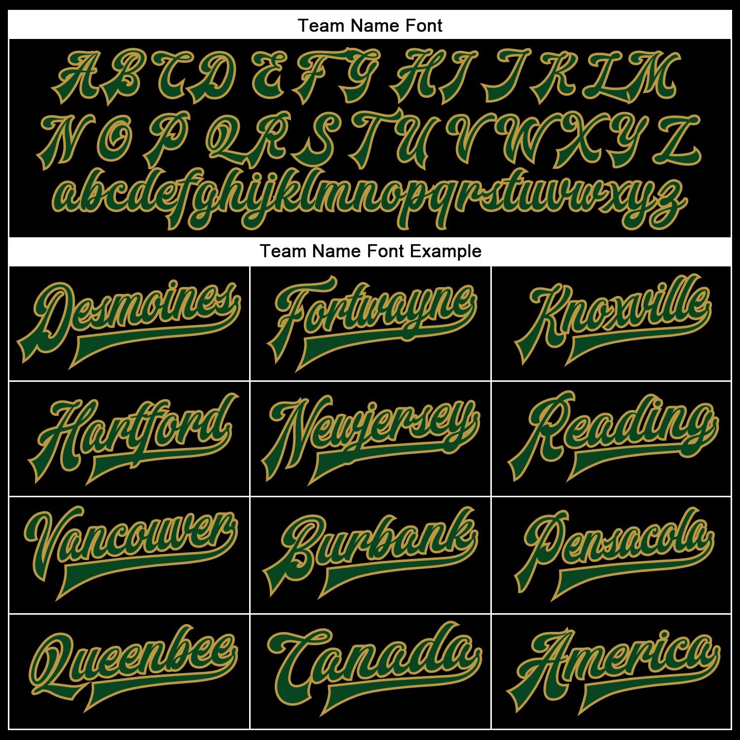 Custom Black Green-Old Gold Bomber Full-Snap Varsity Faux Leather Letterman Jacket