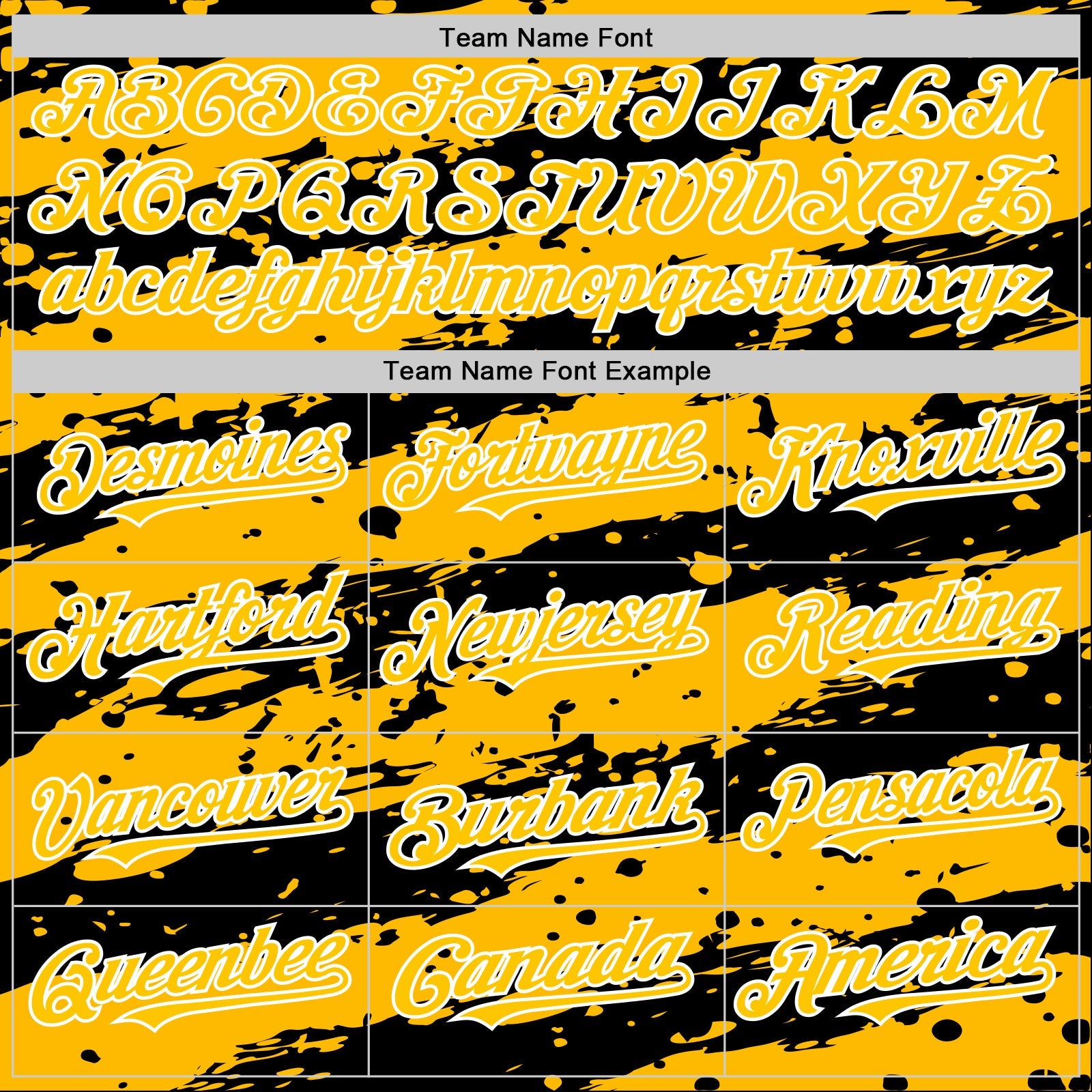 Custom Black Gold-White Splash 3D Pattern Design Bomber Full-Snap Varsity Letterman Hoodie Jacket