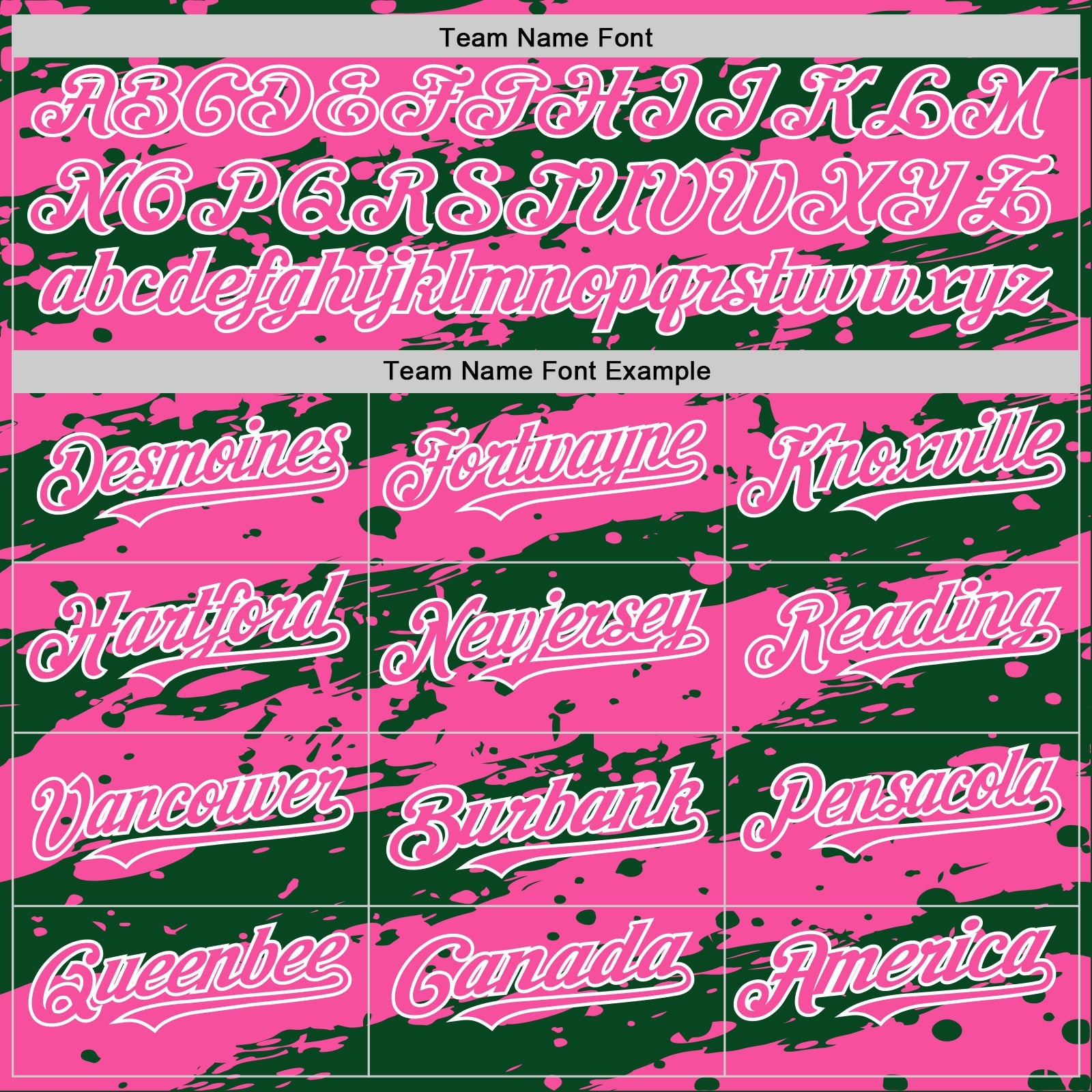 Custom Green Pink-White Splash 3D Pattern Design Bomber Full-Snap Varsity Letterman Hoodie Jacket