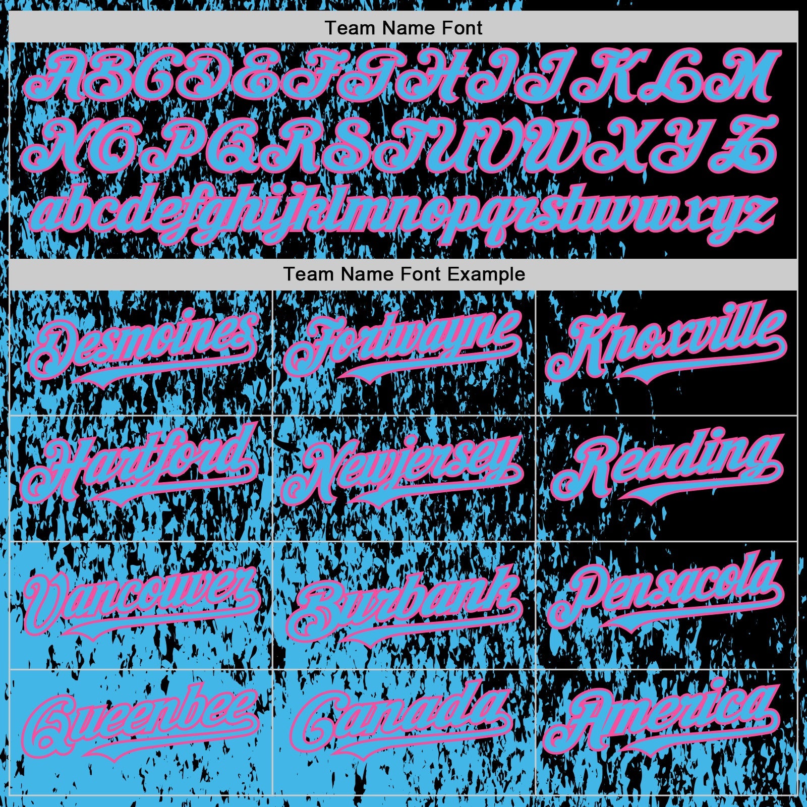 Custom Black Sky Blue-Pink Abstract Fragment Art 3D Pattern Design Bomber Full-Snap Varsity Letterman Hoodie Jacket