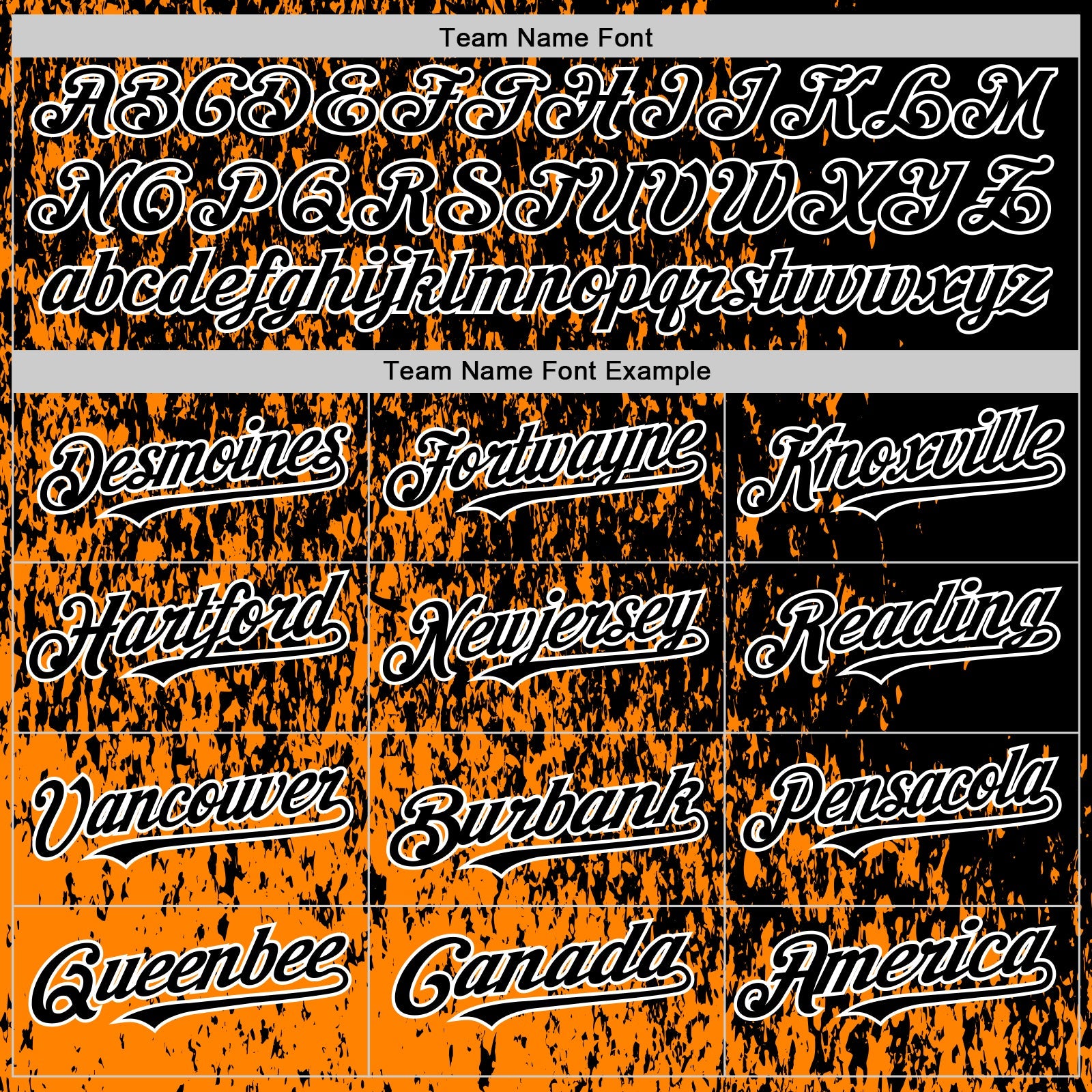 Custom Bay Orange Black-White Abstract Fragment Art 3D Pattern Design Bomber Full-Snap Varsity Letterman Hoodie Jacket