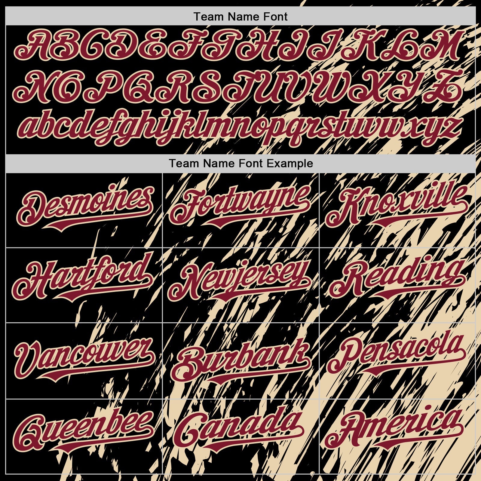 Custom Black Crimson-City Cream 3D Pattern Design Bomber Full-Snap Varsity Letterman Hoodie Jacket