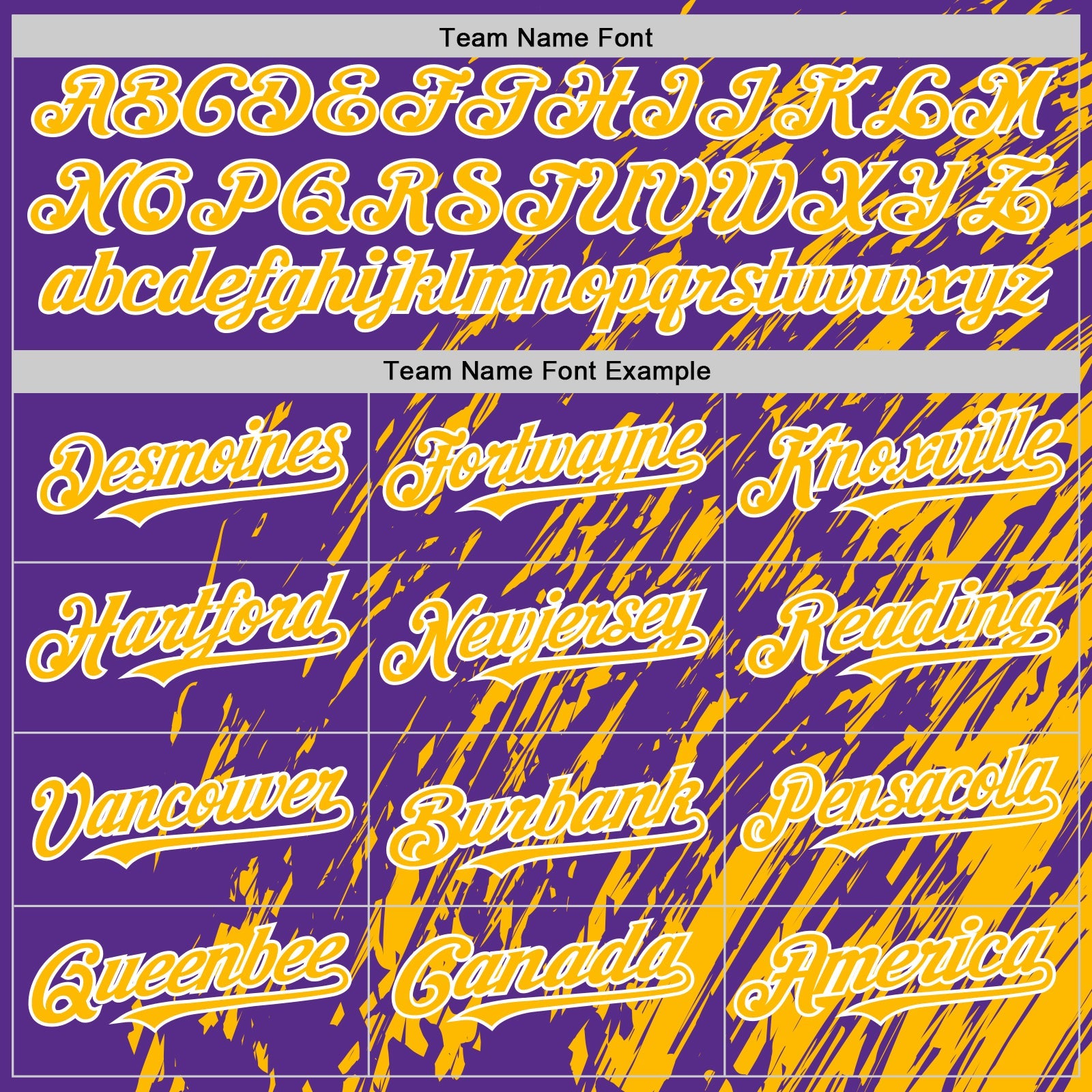 Custom Purple Gold-White 3D Pattern Design Bomber Full-Snap Varsity Letterman Hoodie Jacket