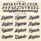 Custom Cream Black-Gray Bomber Full-Snap Varsity Faux Leather Letterman Jacket