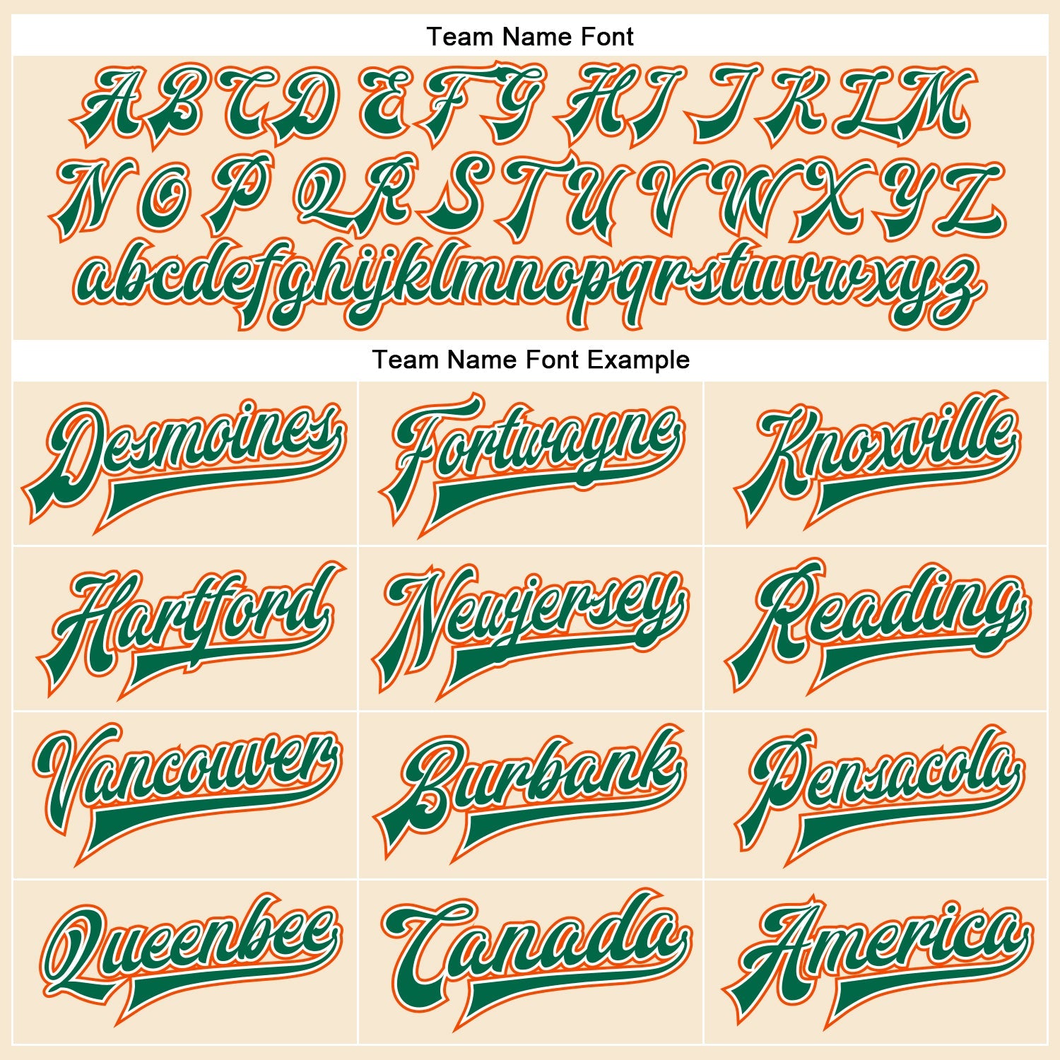 Custom Cream Kelly Green-Orange Bomber Full-Snap Varsity Faux Leather Letterman Jacket