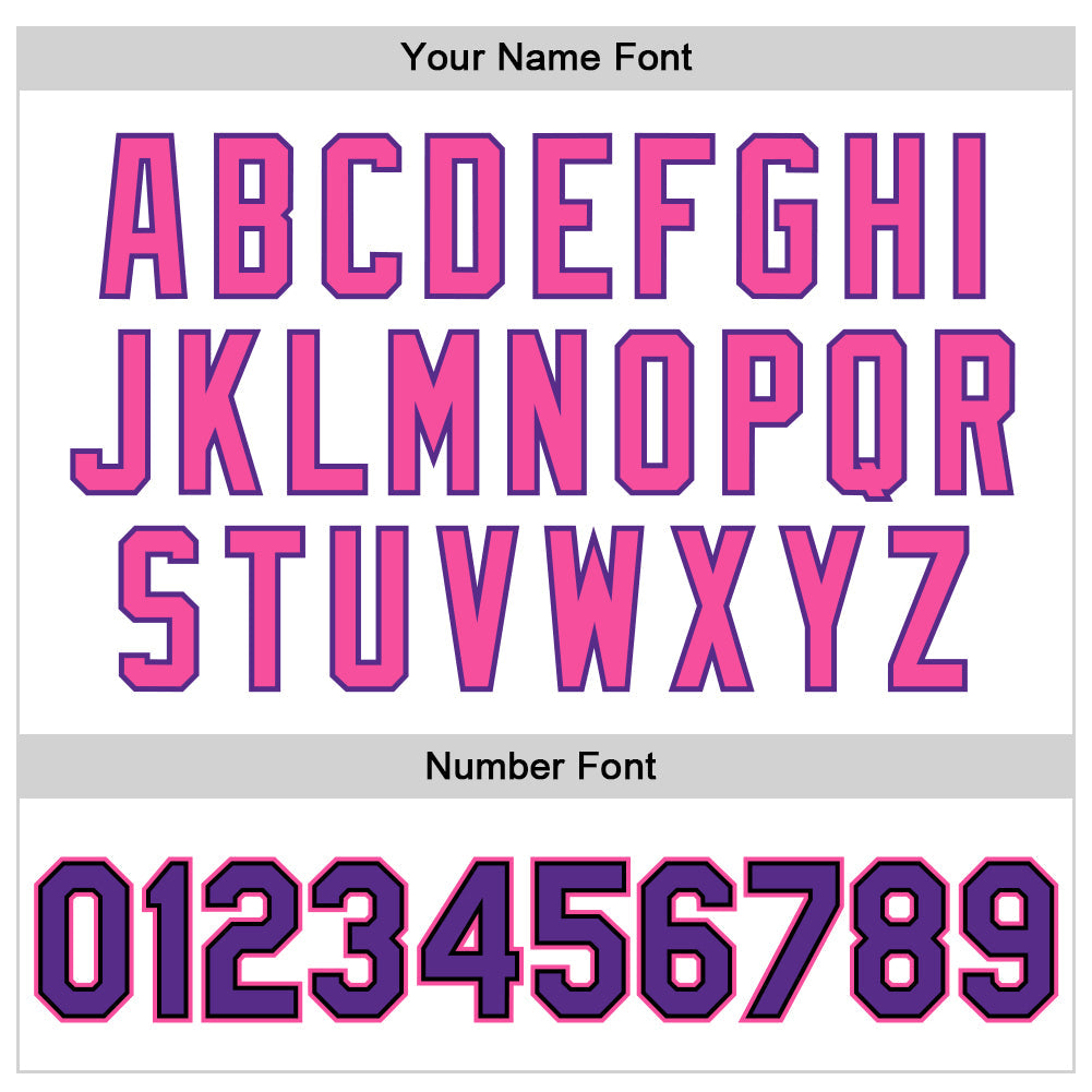 Custom White Purple Pink-Black Bomber Full-Snap Varsity Faux Leather Letterman Jacket