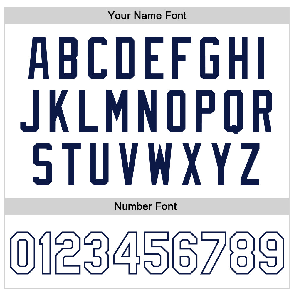 Custom White White-Navy Bomber Full-Snap Varsity Faux Leather Letterman Jacket