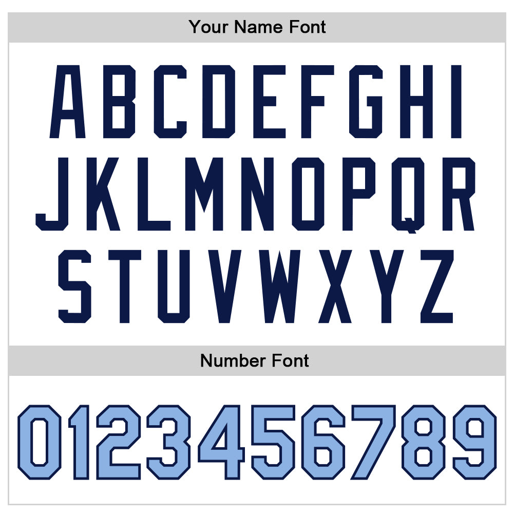 Custom White Light Blue-Navy Bomber Full-Snap Varsity Faux Leather Letterman Jacket