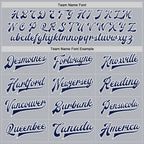 Custom Gray Navy-White Bomber Full-Snap Varsity Faux Leather Letterman Jacket