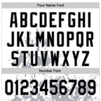 Custom White Black-Gray Splash Art 3D Pattern Design Bomber Full-Snap Varsity Letterman Hoodie Jacket