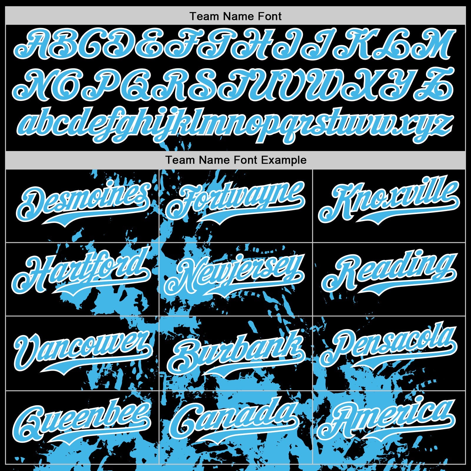 Custom Black Hot Pink Sky Blue-White Splash Art 3D Pattern Design Bomber Full-Snap Varsity Letterman Hoodie Jacket
