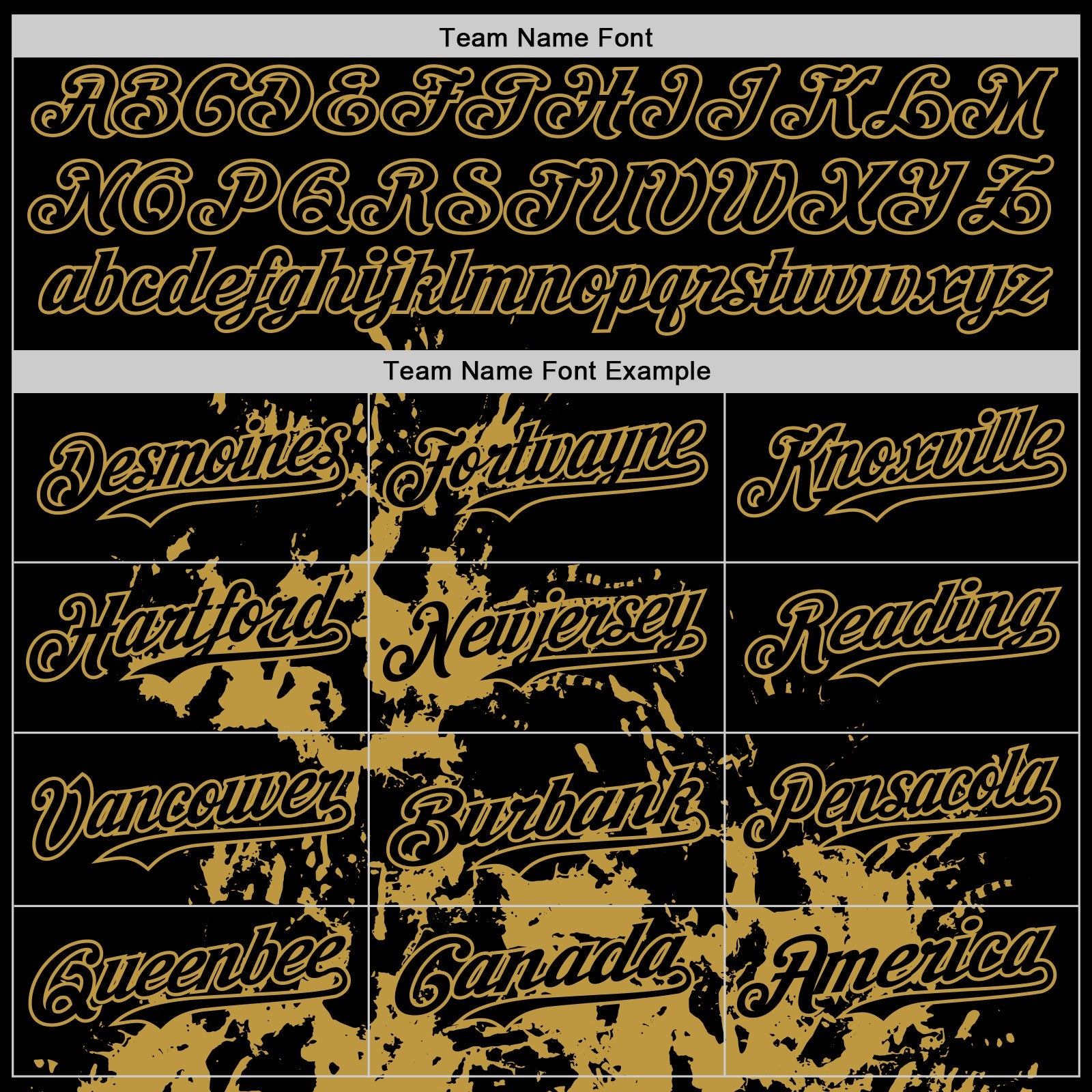Custom Black Old Gold Splash Art 3D Pattern Design Bomber Full-Snap Varsity Letterman Hoodie Jacket