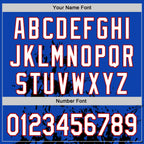 Custom Thunder Blue White Black-Red Splash Art 3D Pattern Design Bomber Full-Snap Varsity Letterman Hoodie Jacket