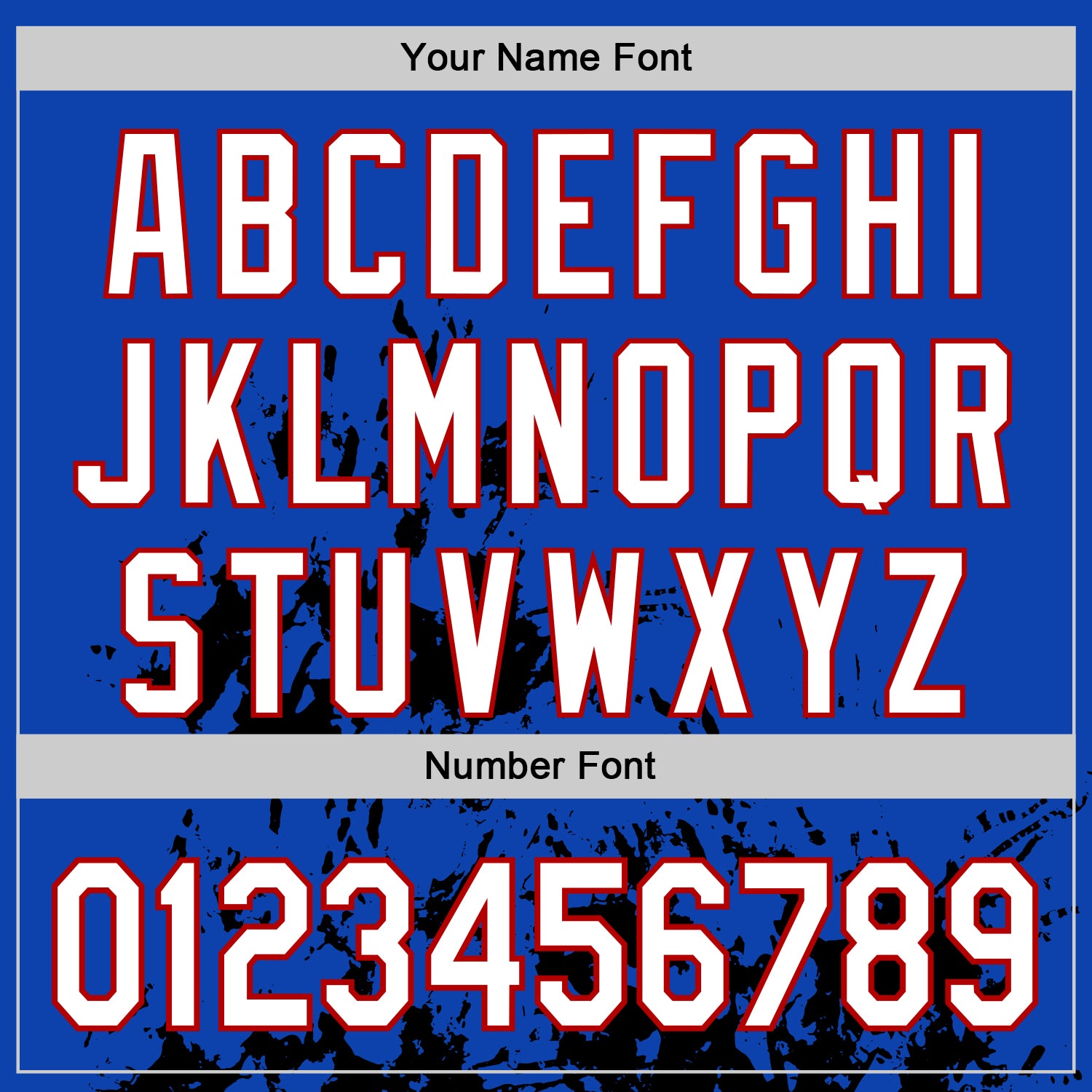 Custom Thunder Blue White Black-Red Splash Art 3D Pattern Design Bomber Full-Snap Varsity Letterman Hoodie Jacket