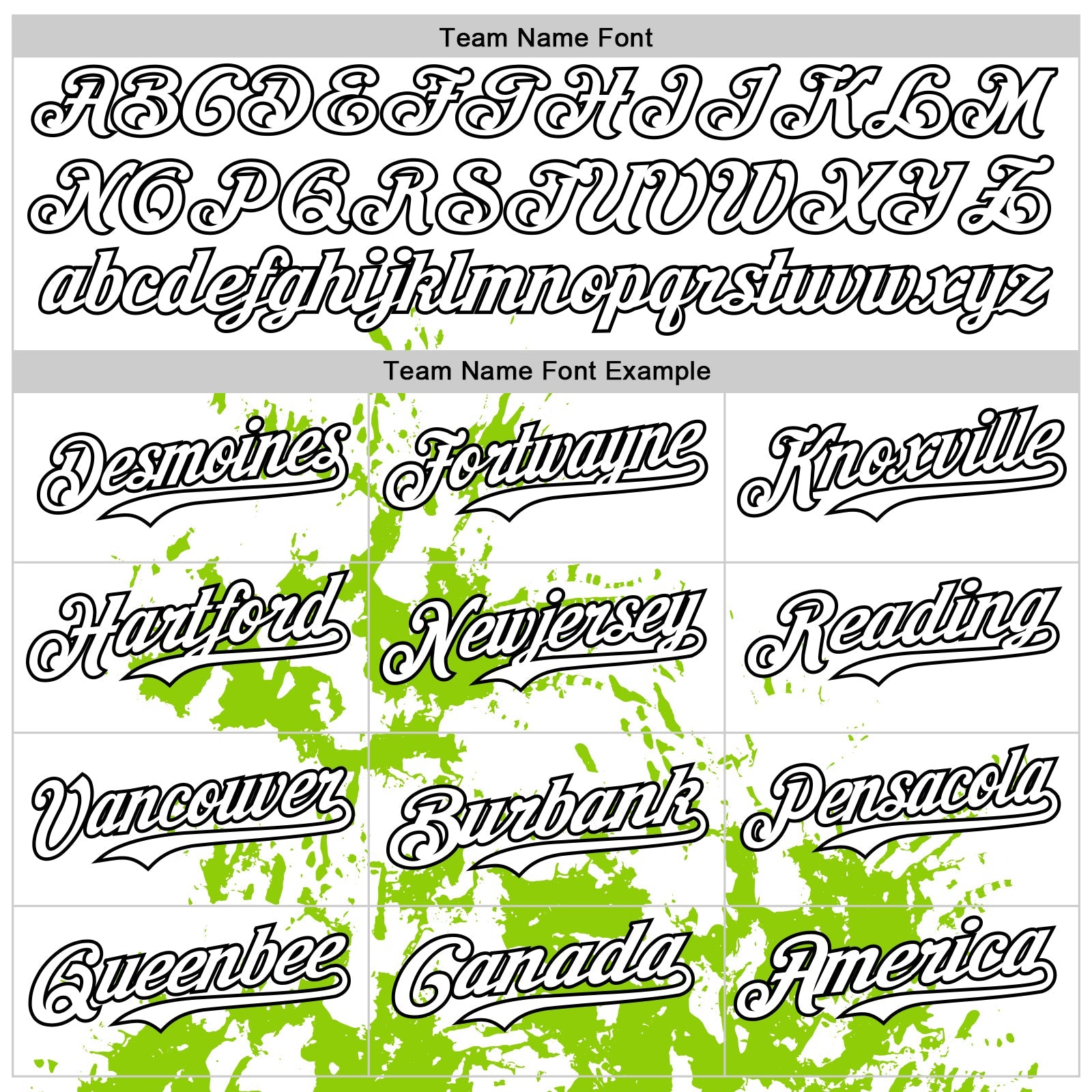 Custom White Neon Green-Black Splash Art 3D Pattern Design Bomber Full-Snap Varsity Letterman Hoodie Jacket