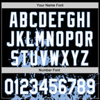 Custom Black White Light Blue-Pink Splash Art 3D Pattern Design Bomber Full-Snap Varsity Letterman Hoodie Jacket