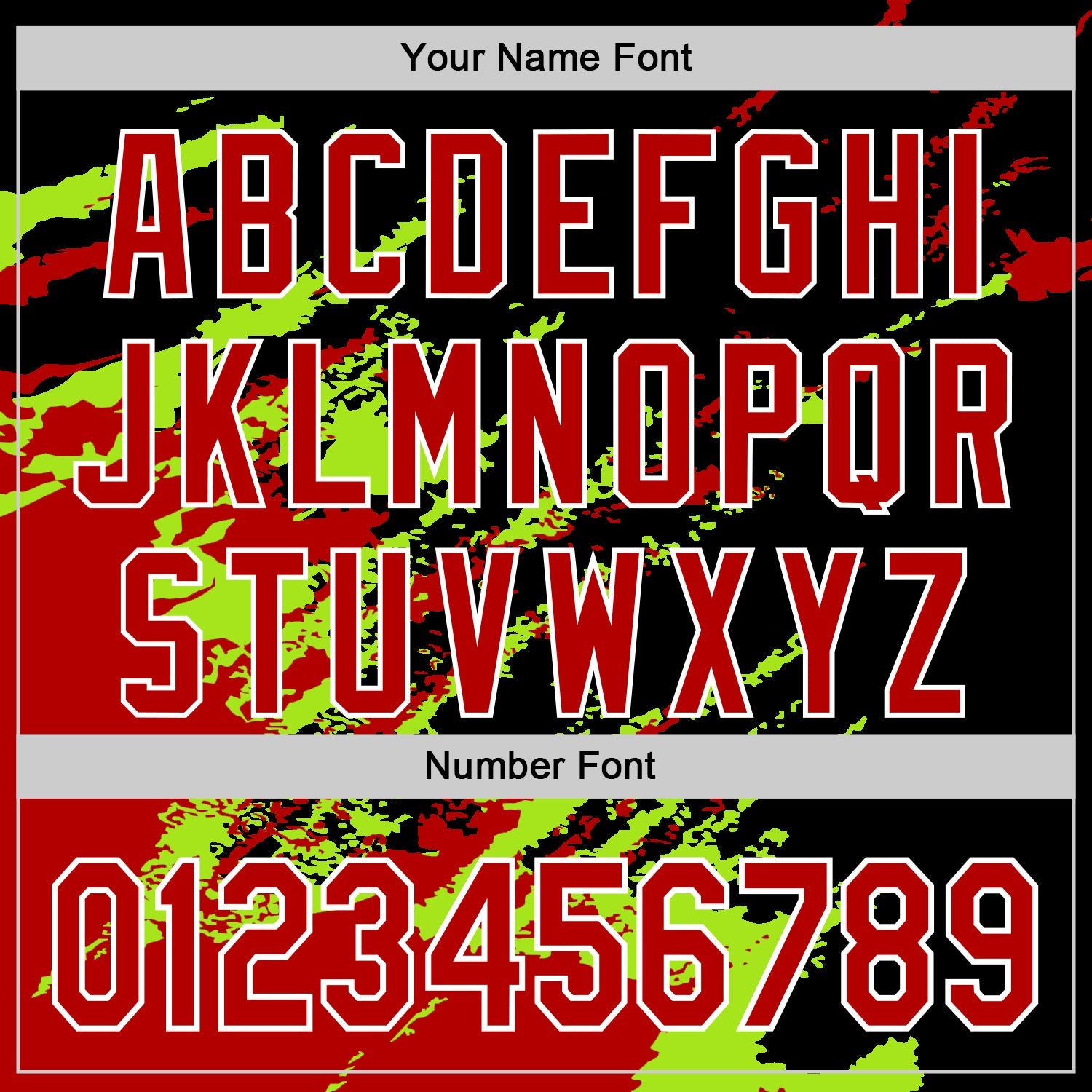 Custom Black Red Neon Green-White Splash Art 3D Pattern Design Bomber Full-Snap Varsity Letterman Hoodie Jacket