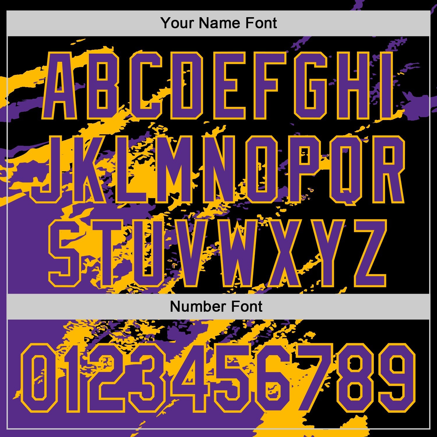 Custom Black Purple Gold-White Splash Art 3D Pattern Design Bomber Full-Snap Varsity Letterman Hoodie Jacket