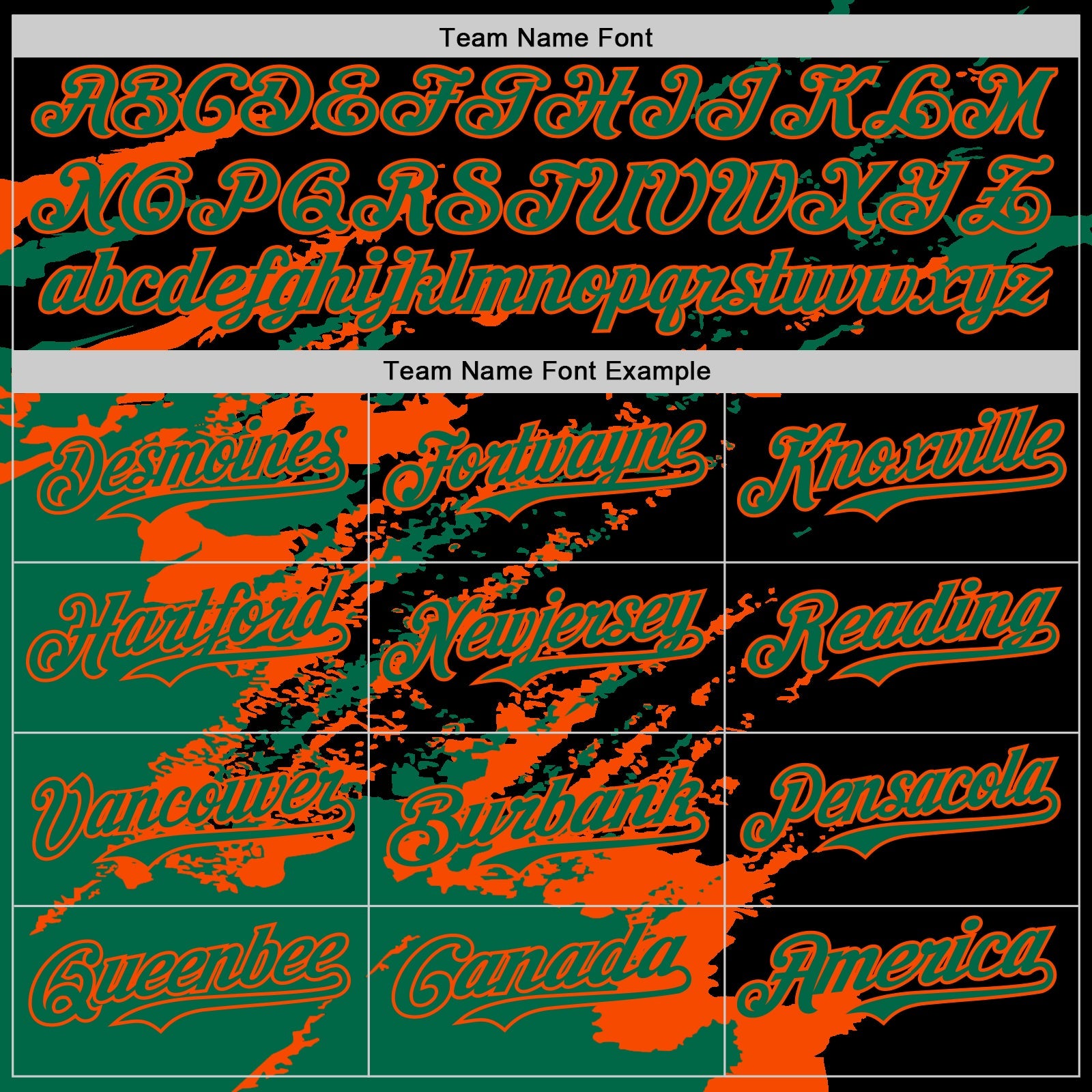 Custom Black Kelly Green-Orange Splash Art 3D Pattern Design Bomber Full-Snap Varsity Letterman Hoodie Jacket