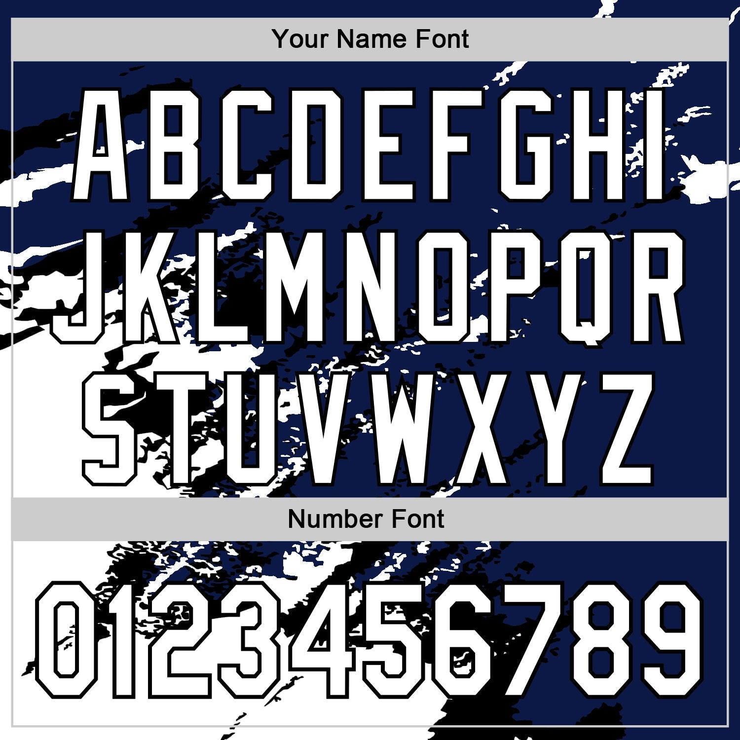 Custom Royal White-Black Splash Art 3D Pattern Design Bomber Full-Snap Varsity Letterman Hoodie Jacket